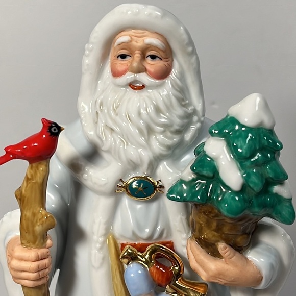 Home Interiors Santa Father Christmas Figurine 58128-05 Homco 2005 Holiday Decor - Picture 11 of 15